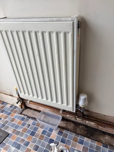 Radiator and valve replacement